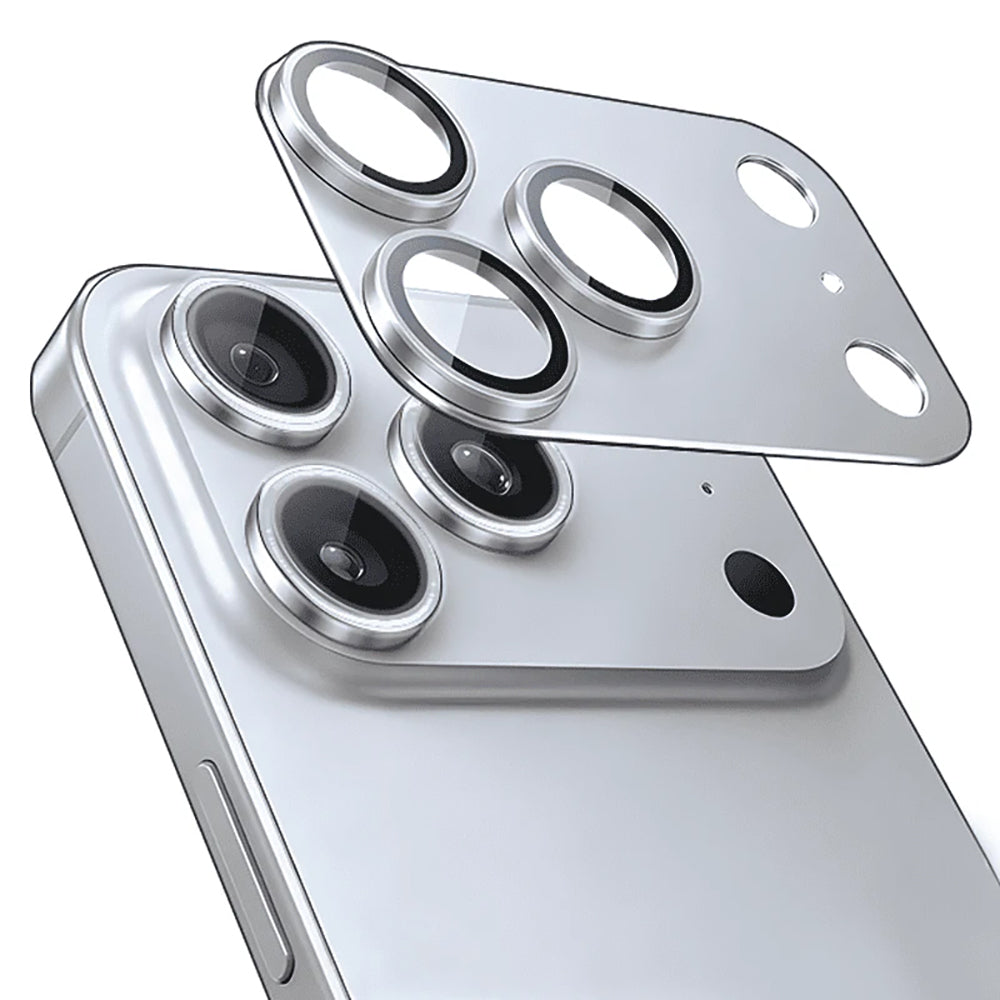 (17 Serisi)Apple iPhone Mohseven Alüminyum Kaplamalı Safir Anti Reflective Kamera Lens Koruyucu