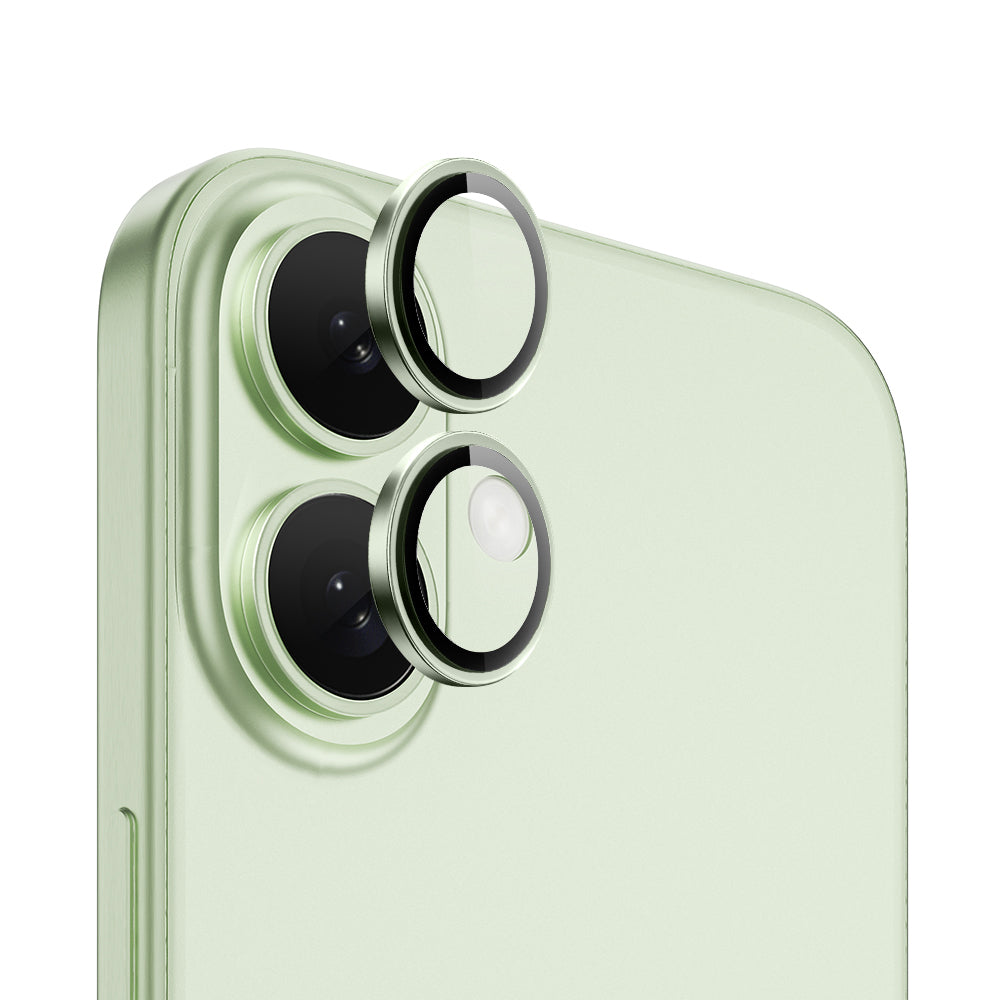 Apple iPhone 17 Wiwu LG-003 Lens Guard Çizilmeye Karşı Dayanıklı Safir Kamera Lens Koruyucu Yeşil