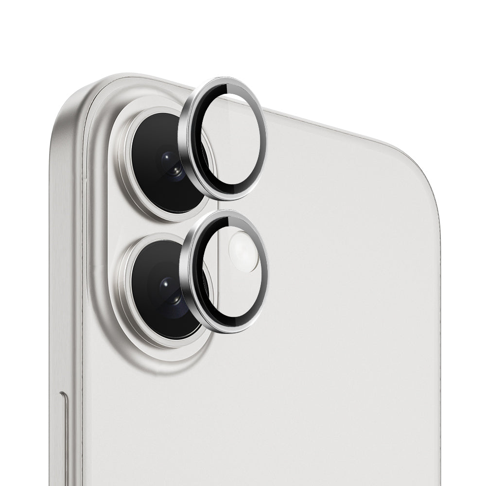 Apple iPhone 17 Wiwu LG-003 Lens Guard Çizilmeye Karşı Dayanıklı Safir Kamera Lens Koruyucu Gümüş