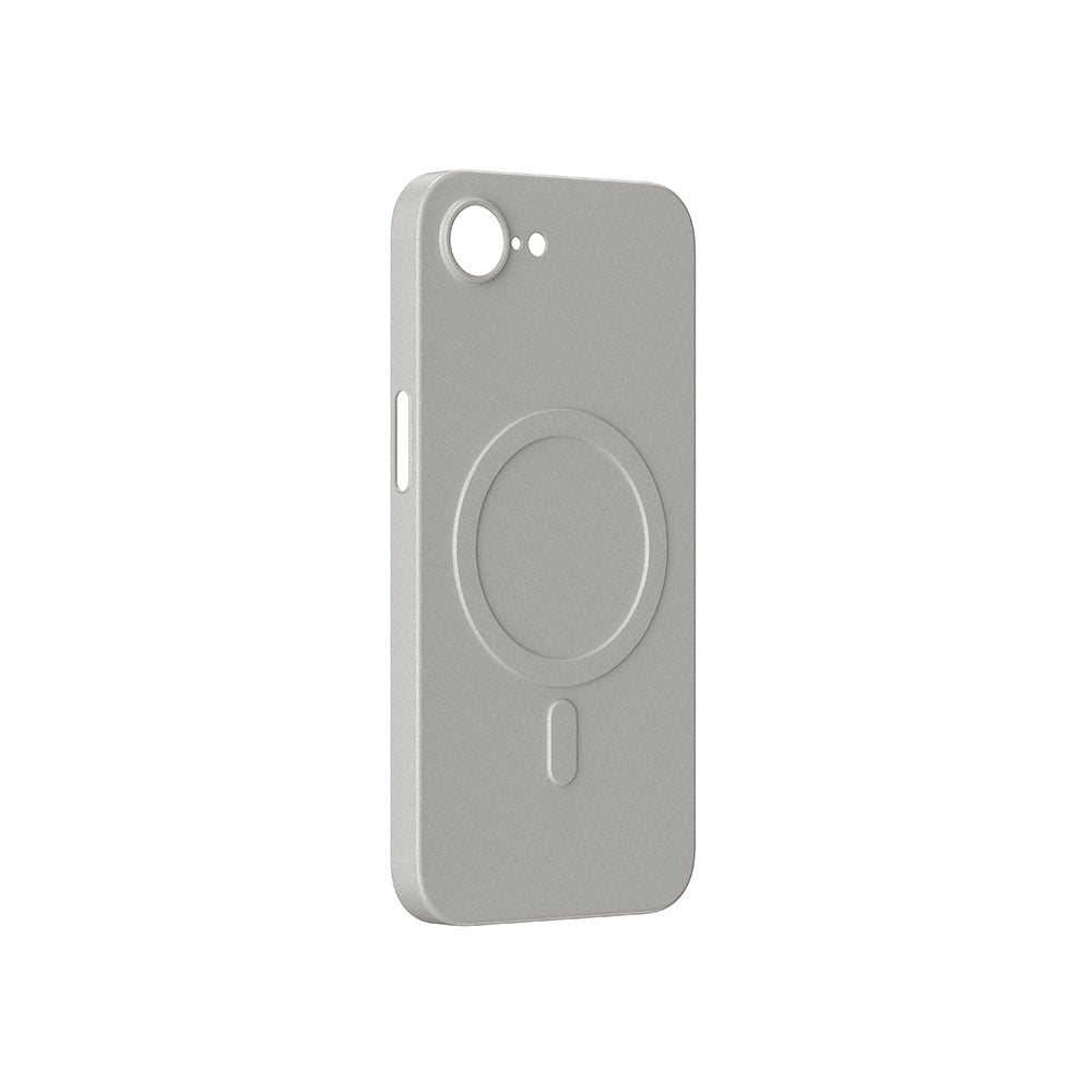 Apple iPhone 17E Kılıf M-safe Şarj Özellikli Amazingthing Minimal Air Serisi Kapak Titanyum-Gri