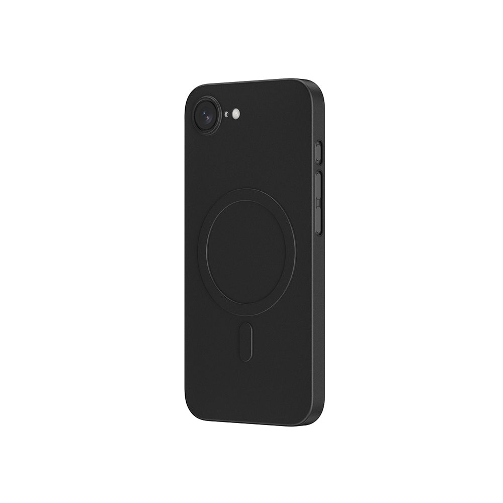 Apple iPhone 17E Kılıf M-safe Şarj Özellikli Amazingthing Minimal Air Serisi Kapak Siyah