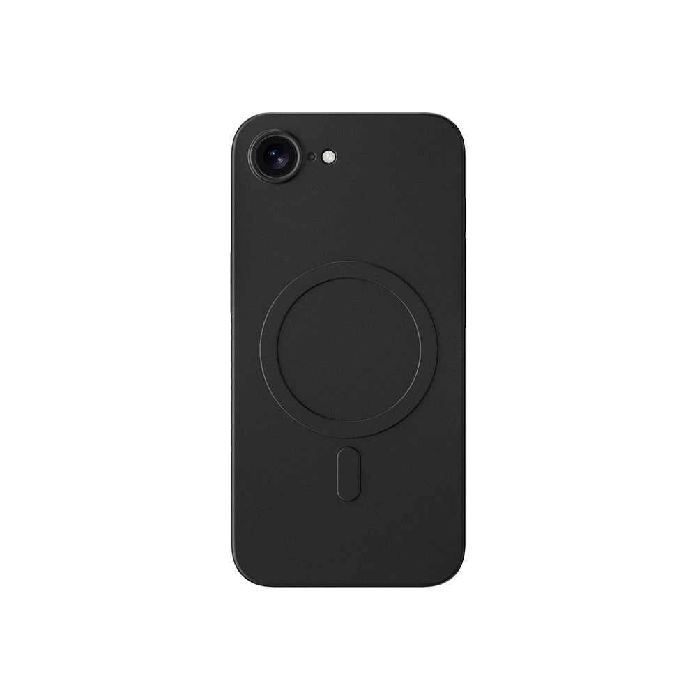 Apple iPhone 17E Kılıf M-safe Şarj Özellikli Amazingthing Minimal Air Serisi Kapak Siyah