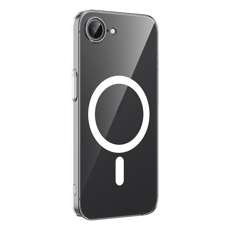 Apple iPhone 17E Kılıf M-safe Şarj Özellikli Benks Crystal Serisi Şeffaf Kapak Şeffaf