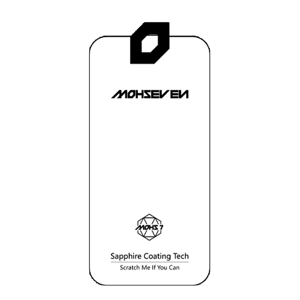 Apple iPhone 17E Mohseven Safir Coating HD Temperli Cam Ekran Koruyucu Şeffaf