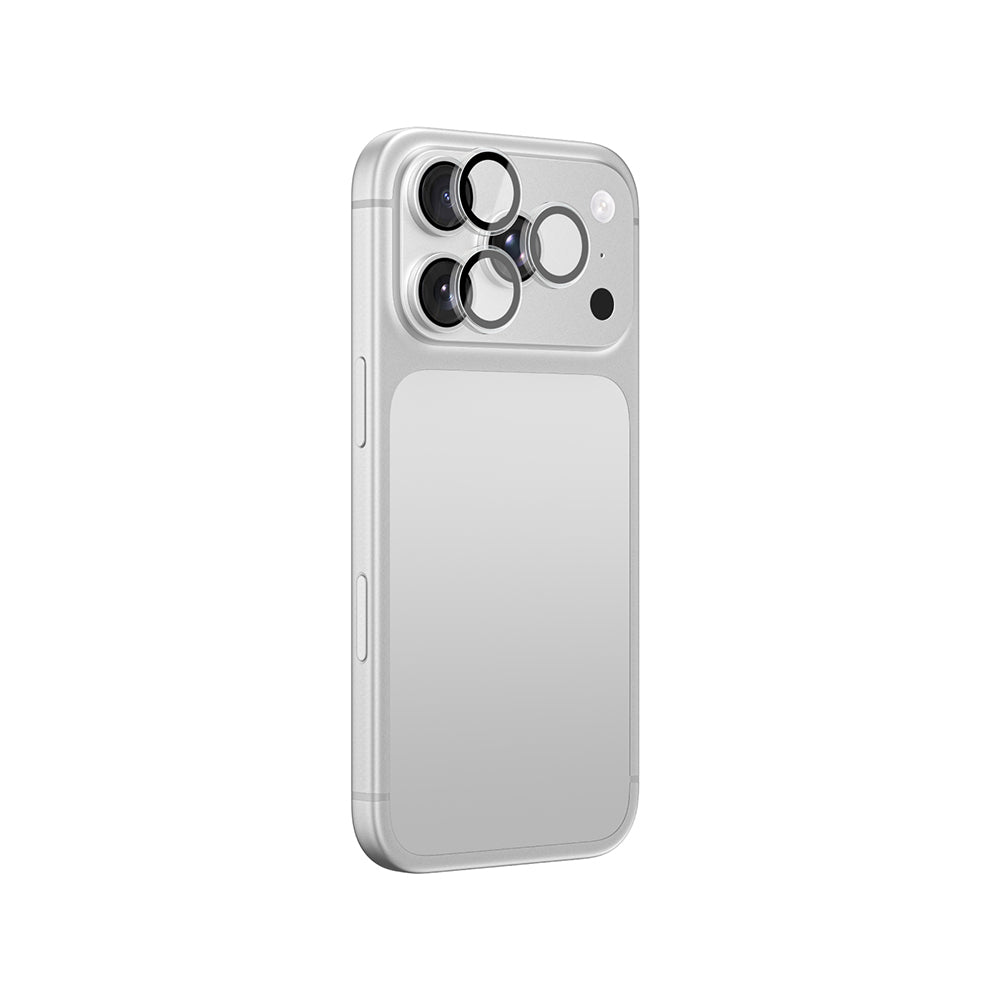 Apple iPhone 18 Pro Amazingthing Titan Vision Sapphire AR Kamera Lens Koruyucu + Kolay Uygulama Aparatlı Gümüş
