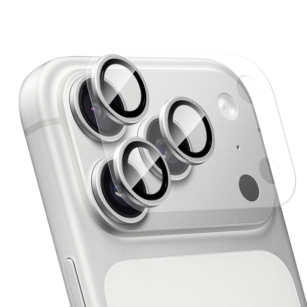 (18 Serisi)Apple iPhone CaseWorld Alloy Sapphire Safir One-Piece Anti Reflective Safir Kamera Lens Koruyucu