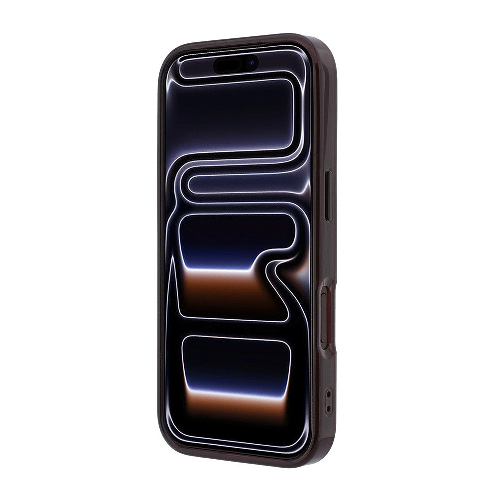 Apple iPhone 18 Pro Kılıf BMW Orjinal Lisanslı M-safe Şarj Özellikli Metal Logolu Buzlu IML Baskılı Kapak Bordo