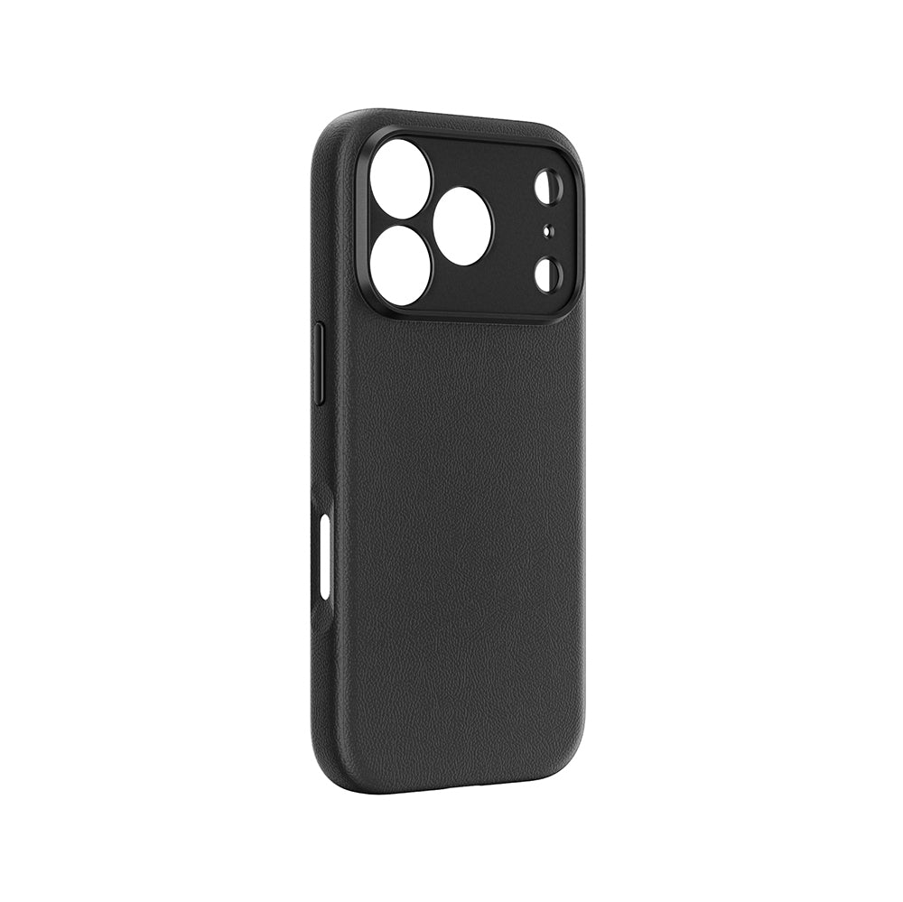 Apple iPhone 18 Pro Kılıf M-safe Şarj Özellikli Amazingthing Glamour Lens Serisi Kapak Siyah