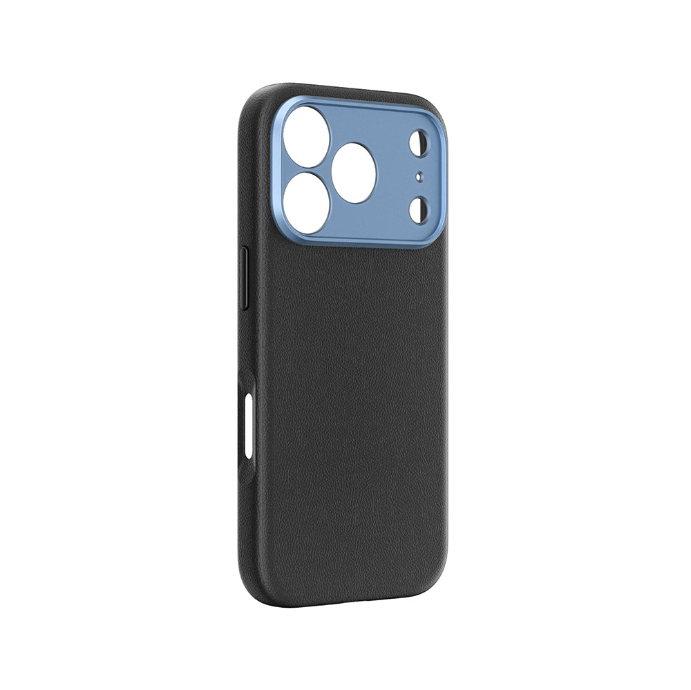 Apple iPhone 18 Pro Kılıf M-safe Şarj Özellikli Amazingthing Glamour Lens Serisi Kapak Mavi