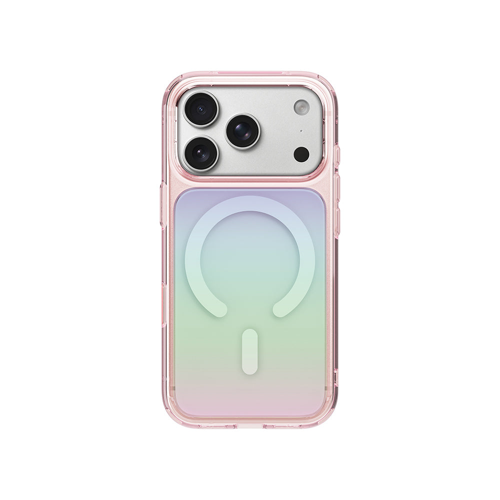 Apple iPhone 18 Pro Kılıf M-safe Şarj Özellikli Coehl Estelle Serisi Kapak Pembe