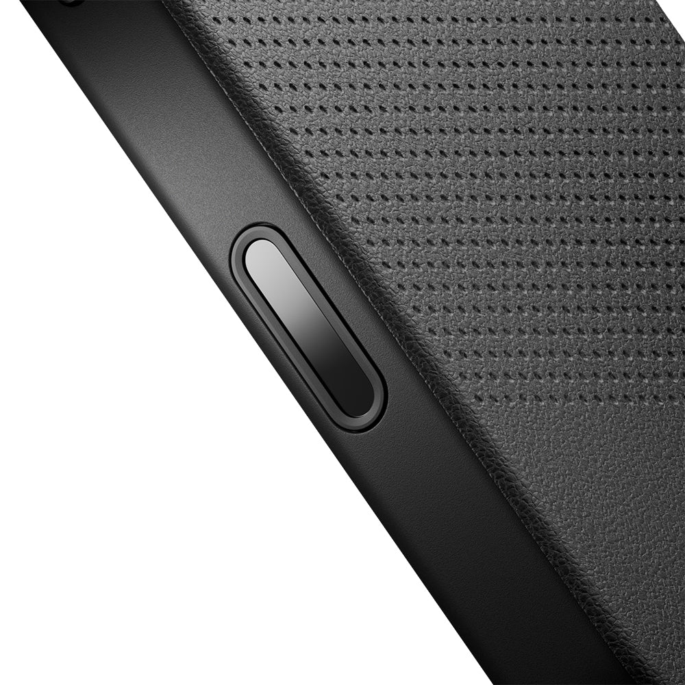 Apple iPhone 18 Pro Kılıf M-safe Şarj Özellikli Deri Dokulu Native Union 2025 Active Serisi Kapak Siyah