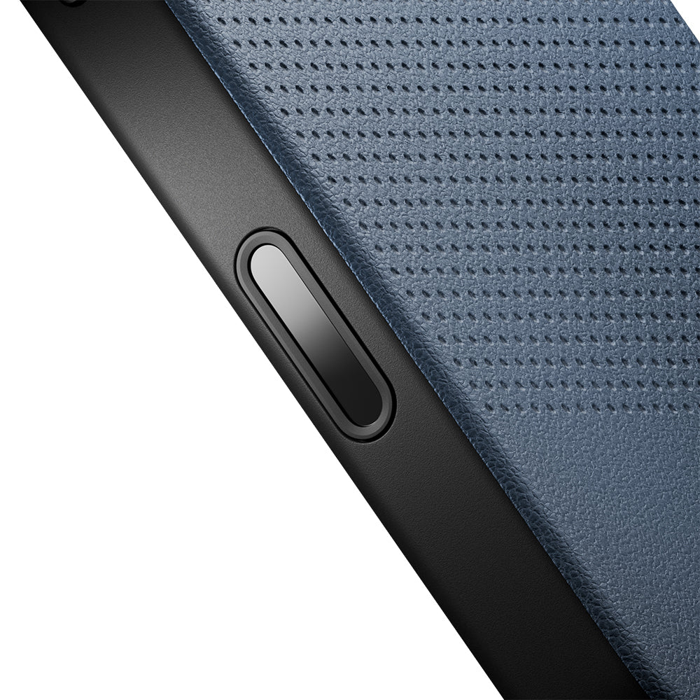 Apple iPhone 18 Pro Kılıf M-safe Şarj Özellikli Deri Dokulu Native Union 2025 Active Serisi Kapak Lacivert