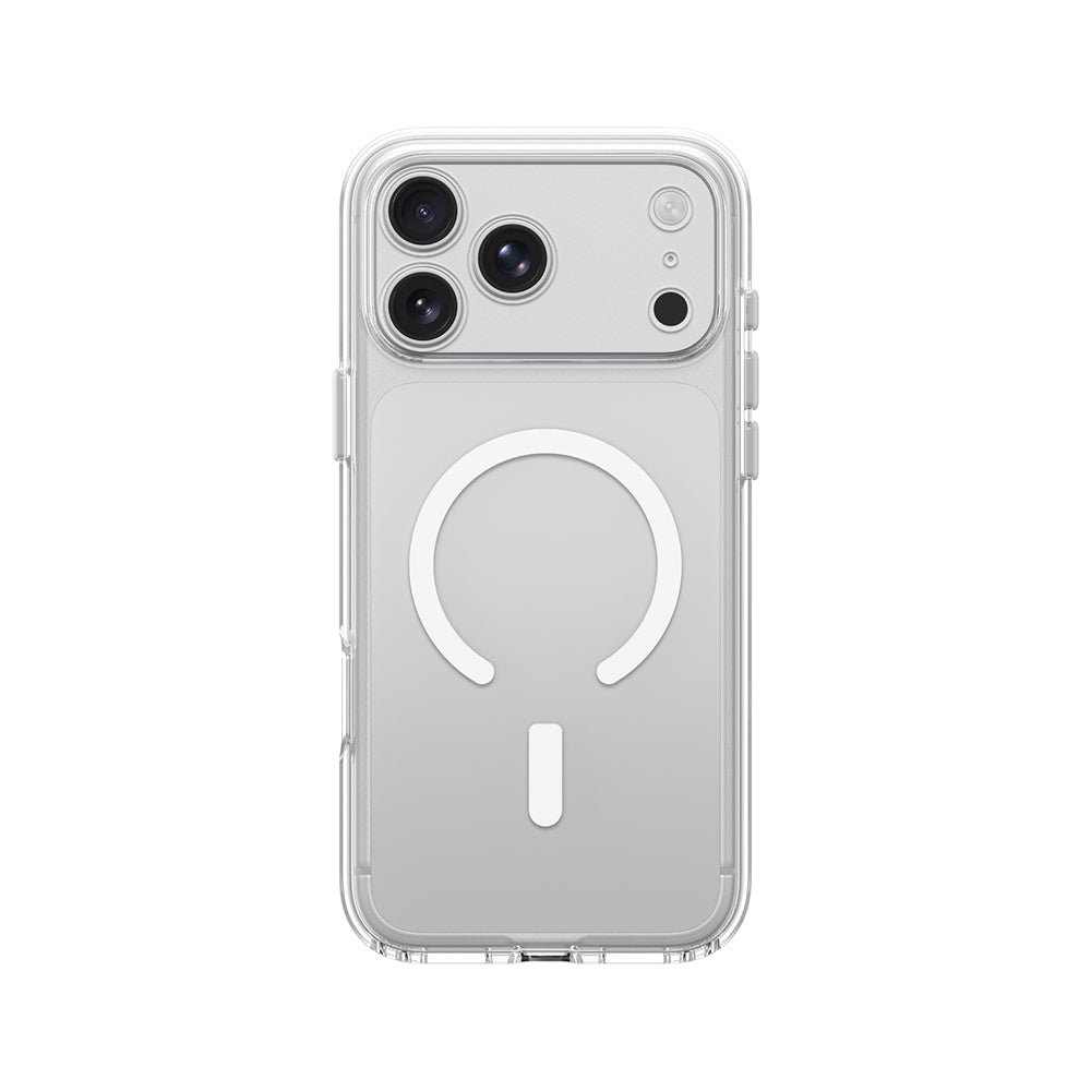 Apple iPhone 18 Pro Kılıf M-safe Şarj Özellikli Kamera Korumalı Amazingthing Minimal Lens Serisi Kapak Şeffaf