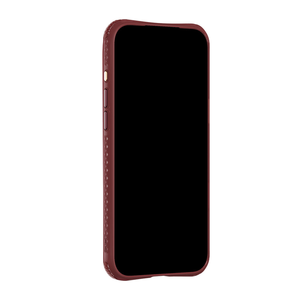 Apple iPhone 18 Pro Kılıf M-safe Şarj Özellikli Raptic Aramid Dual Grid Serisi Karbon Kapak Kırmızı