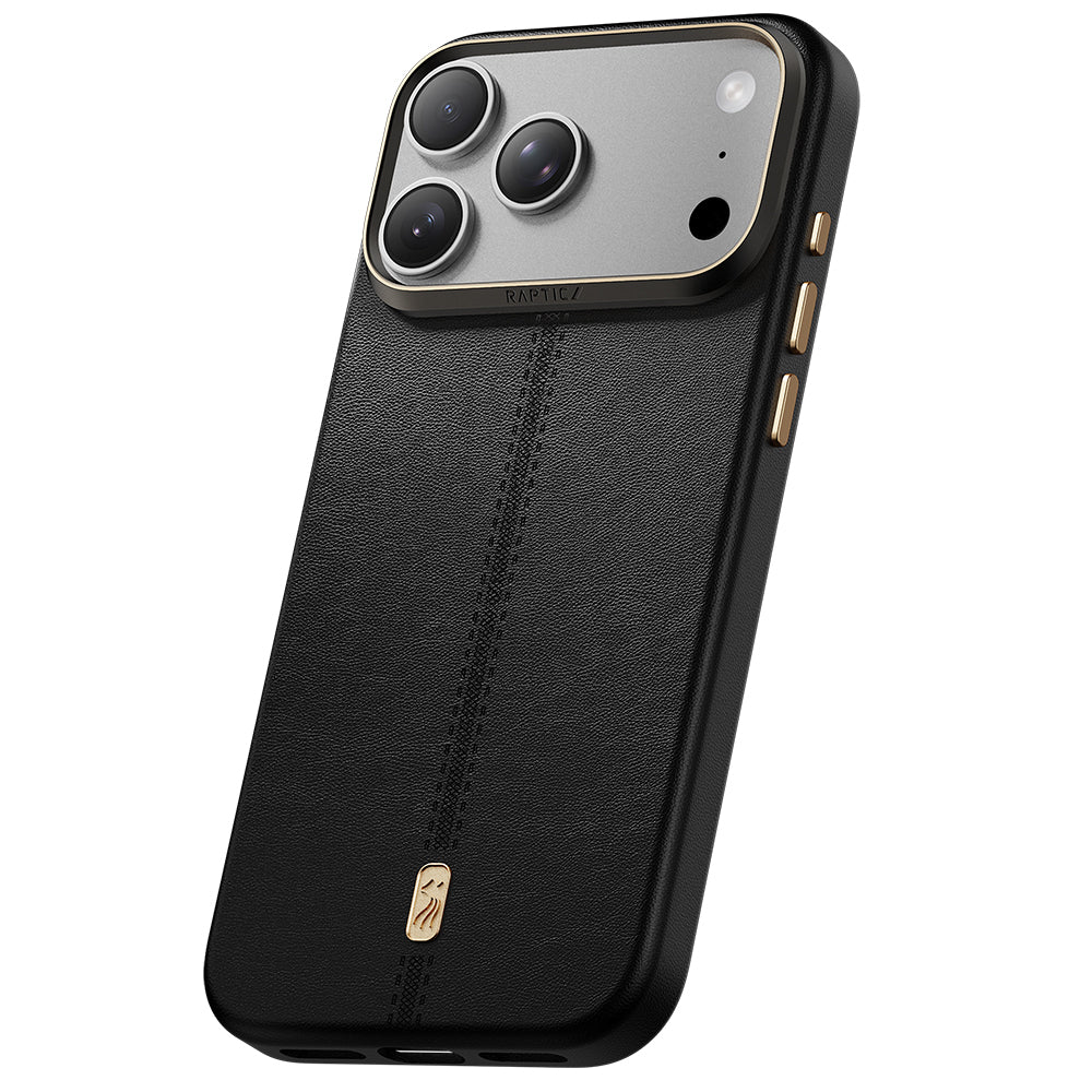 Apple iPhone 18 Pro Kılıf M-Safe Şarj Özellikli Raptic Urban Nav Serisi Kapak Siyah