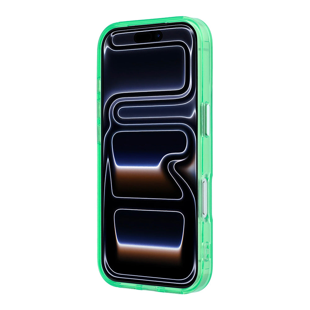 Apple iPhone 18 Pro Max Kılıf Lacoste Orjinal Lisanslı M-safe Şarj Özellikli Lake Timsah Logolu IML Frosted Kapak Yeşil