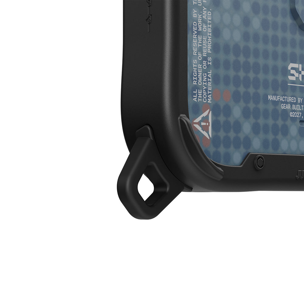 Apple iPhone 18 Pro Max Kılıf M-Safe Şarj Özellikli Airbag Tasarımlı Skinarma Vigor XE Kapak Mavi