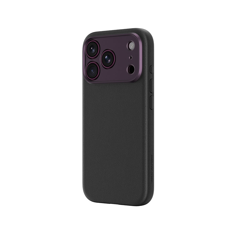Apple iPhone 18 Pro Max Kılıf M-safe Şarj Özellikli Amazingthing Glamour Lens Serisi Kapak Mor