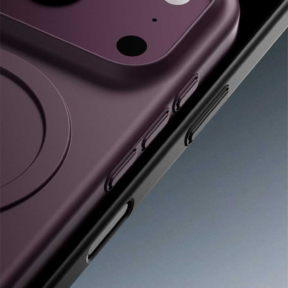 Apple iPhone 18 Pro Max Kılıf M-safe Şarj Özellikli Amazingthing Minimal Air Serisi Kapak Mor
