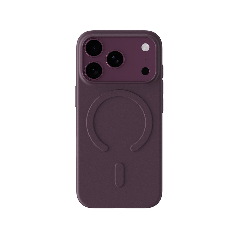 Apple iPhone 18 Pro Max Kılıf M-safe Şarj Özellikli Amazingthing Minimal Air Serisi Kapak Mor