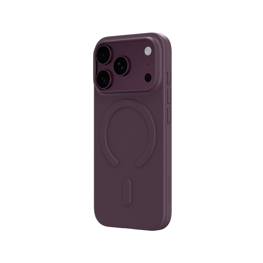Apple iPhone 18 Pro Max Kılıf M-safe Şarj Özellikli Amazingthing Minimal Air Serisi Kapak Mor