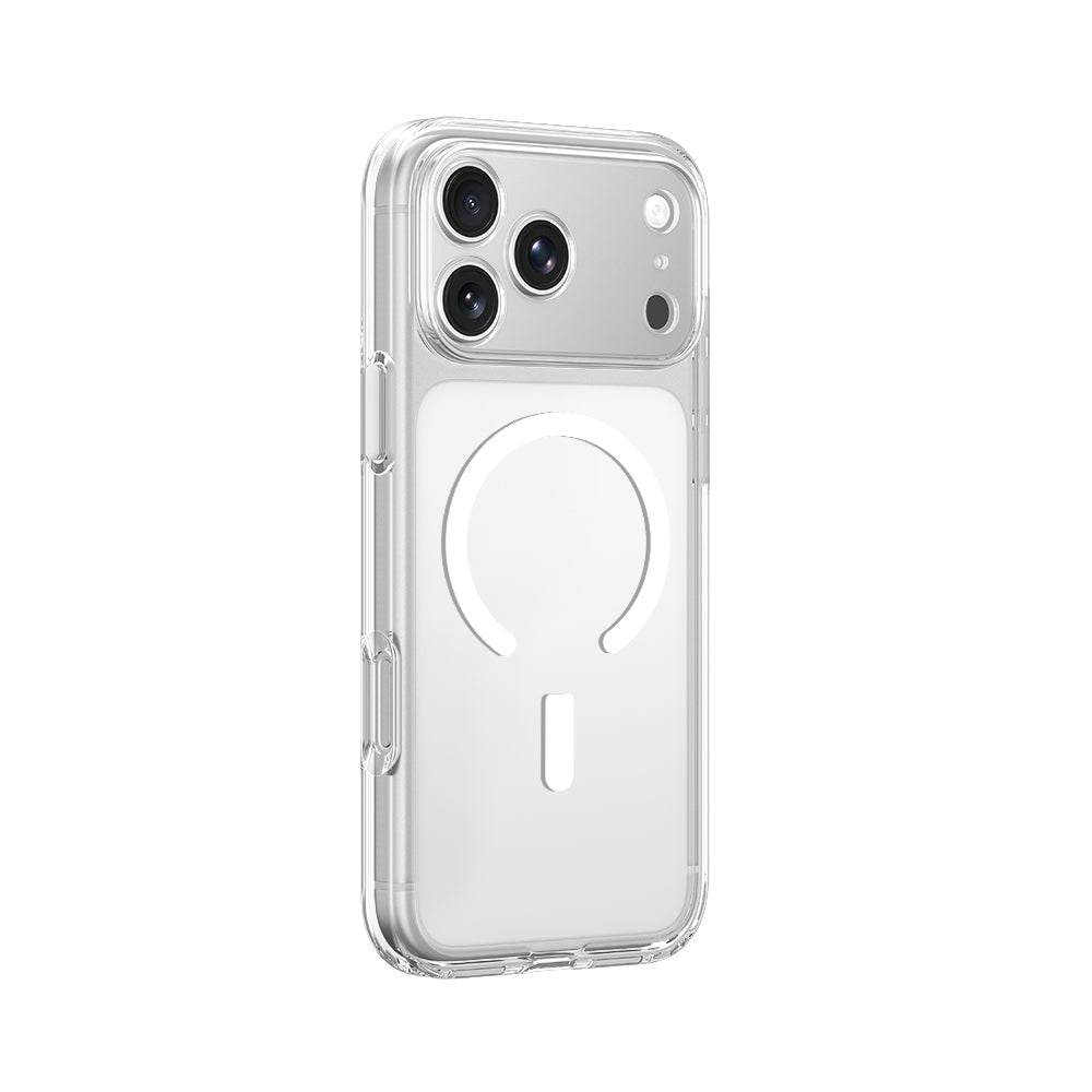Apple iPhone 18 Pro Max Kılıf M-safe Şarj Özellikli Kamera Korumalı Amazingthing Minimal Lens Serisi Kapak Şeffaf