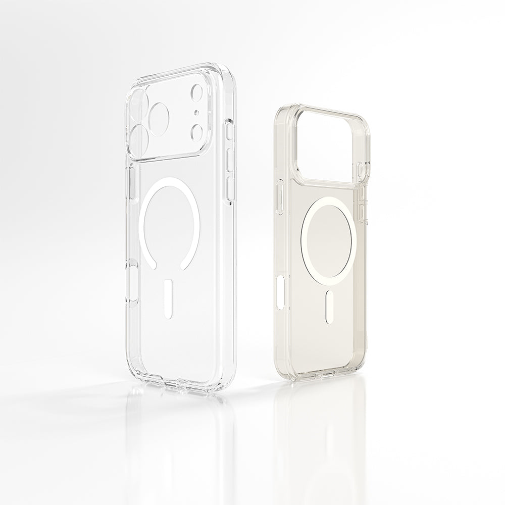 Apple iPhone 18 Pro Max Kılıf M-safe Şarj Özellikli Kamera Korumalı Amazingthing Minimal Lens Serisi Kapak Turuncu