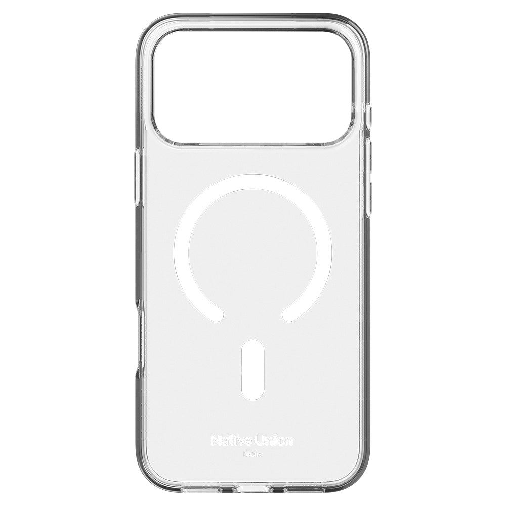 Apple iPhone 18 Pro Max Kılıf M-safe Şarj Özellikli Native Union RE Clear Serisi Kapak Şeffaf