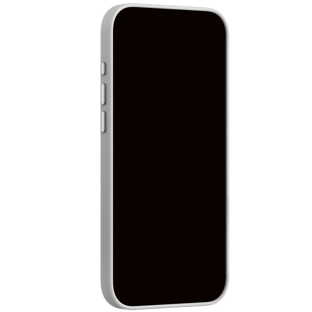 Apple iPhone 18 Pro Max Kılıf M-Safe Şarj Özellikli Polimerik Deri Raptic Urban Nano Kapak Beyaz