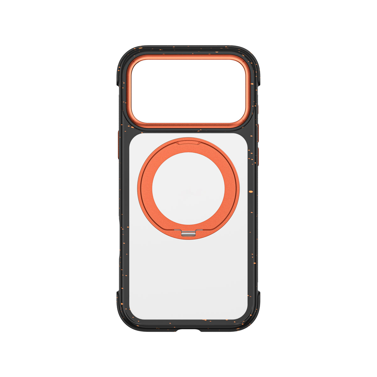 Apple iPhone 18 Pro Max Kılıf M-safe Şarj Özellikli Wiwu AA-203 AeroArmor Ultra Serisi Airbag Tasarımlı Standlı Kapak Siyah