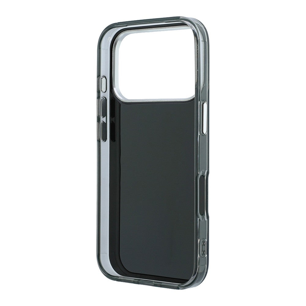 Apple iPhone 18 Pro Max Kılıf Mercedes Benz Orjinal Lisanslı M-safe Şarj Özellikli 360 Derece Dönebilen Standlı Metal Logolu Sert PC Kapak Siyah