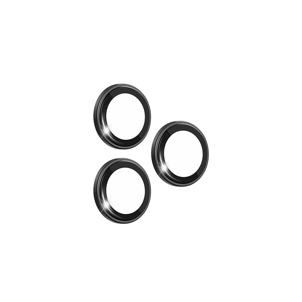 Apple iPhone 18 Pro Max Wiwu LG-003 Lens Guard Çizilmeye Karşı Dayanıklı Safir Kamera Lens Koruyucu Siyah