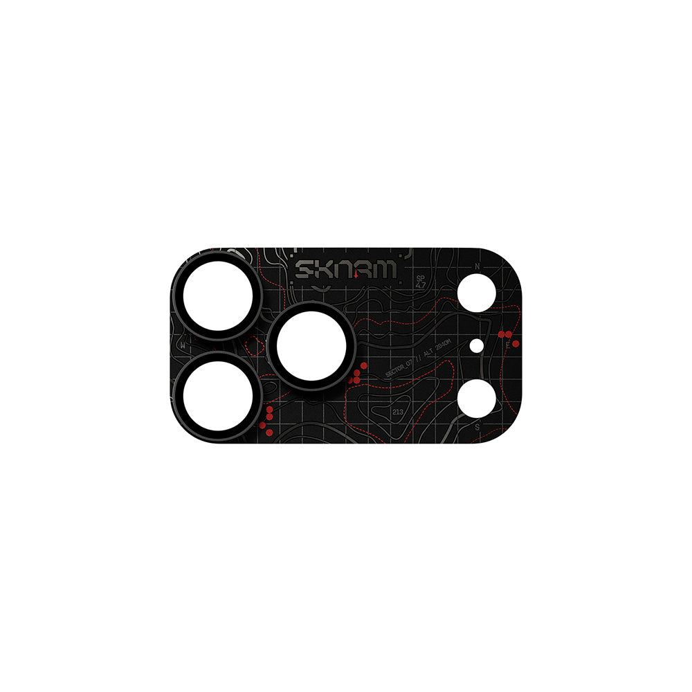 Apple iPhone 18 Pro Skinarma Sonar Serisi Ionix Kamera Lens Koruyucu Siyah