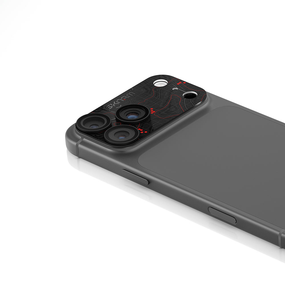Apple iPhone 18 Pro Skinarma Sonar Serisi Ionix Kamera Lens Koruyucu Siyah