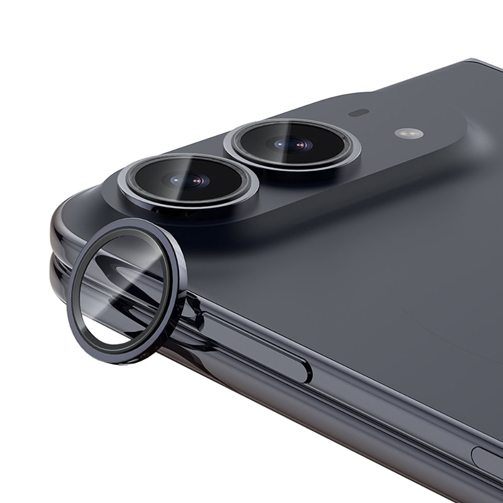 Apple iPhone Duo Benks OmniWarrior Kamera Lens Koruyucu + Kolay Uygulama Aparatlı Lacivert