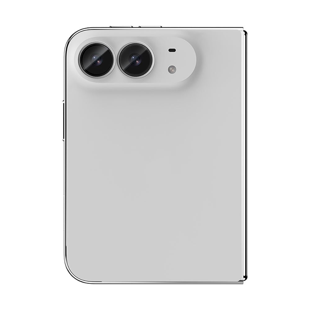 Apple iPhone Duo Benks OmniWarrior Kamera Lens Koruyucu + Kolay Uygulama Aparatlı Gümüş