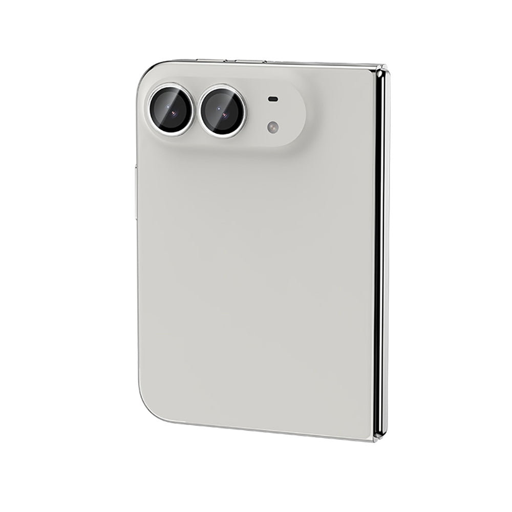Apple iPhone Duo Benks OmniWarrior Kamera Lens Koruyucu + Kolay Uygulama Aparatlı Şeffaf