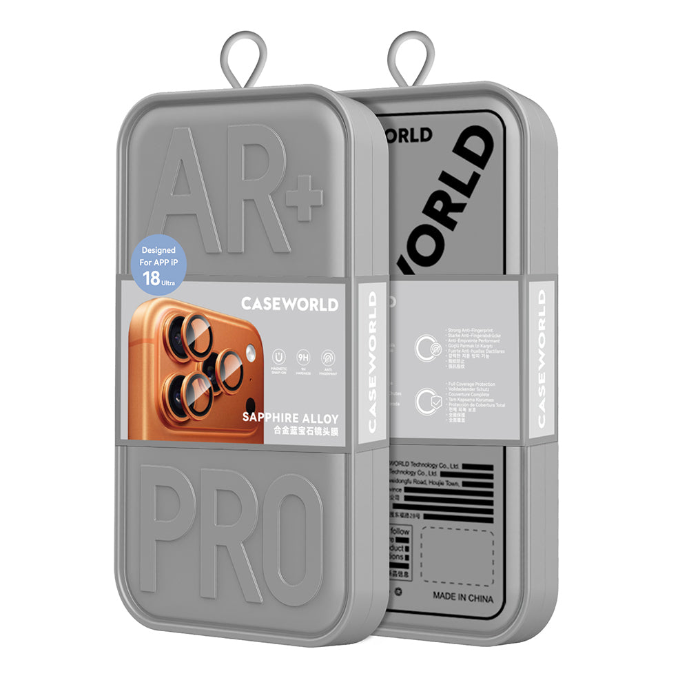 Apple iPhone Duo CaseWorld Alloy One-Piece Serisi Anti Reflective Kamera Lens Koruyucu Lacivert
