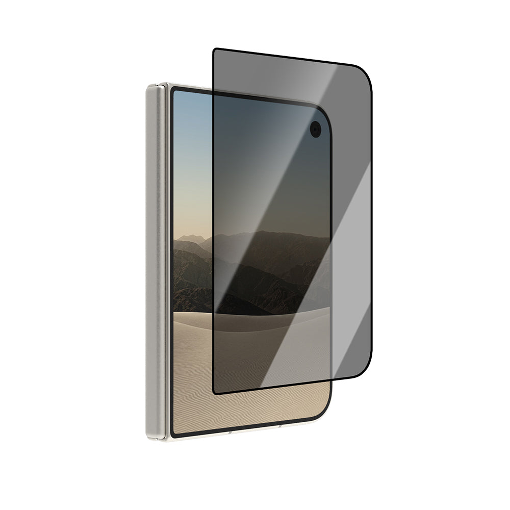 Apple iPhone Duo CaseWorld Applicator Serisi 2.5D Eyesafe Mavi Işık Teknolojili 0.33mm Privacy Temperli Cam Ekran Koruyucu + Uygulama Aparatı Siyah