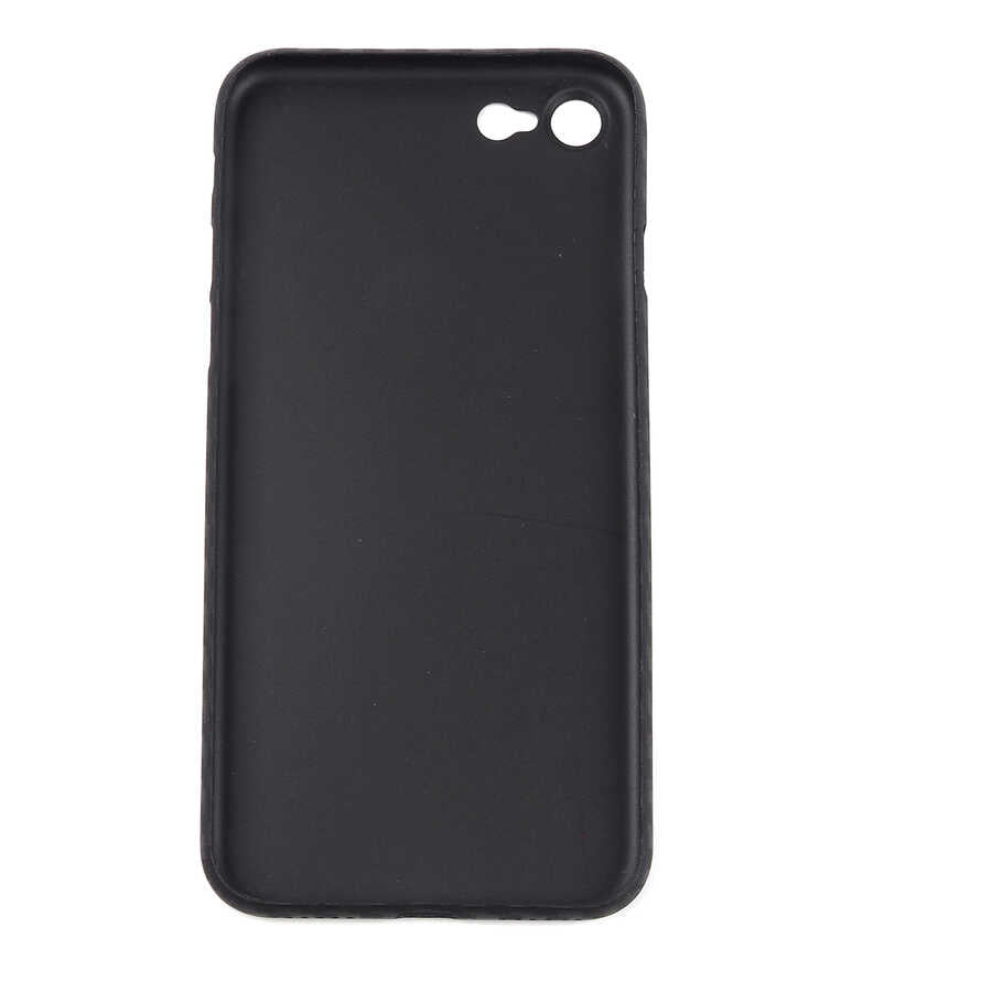 iPhone SE 2022 Kılıf Wiwu Skin Carbon PP Kılıf Siyah