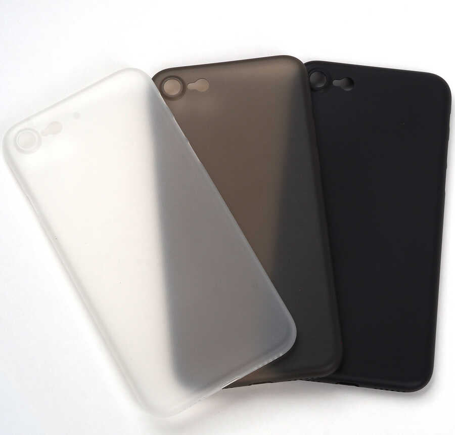 iPhone SE 2022 Kılıf Wiwu Skin Nano PP Kılıf Beyaz