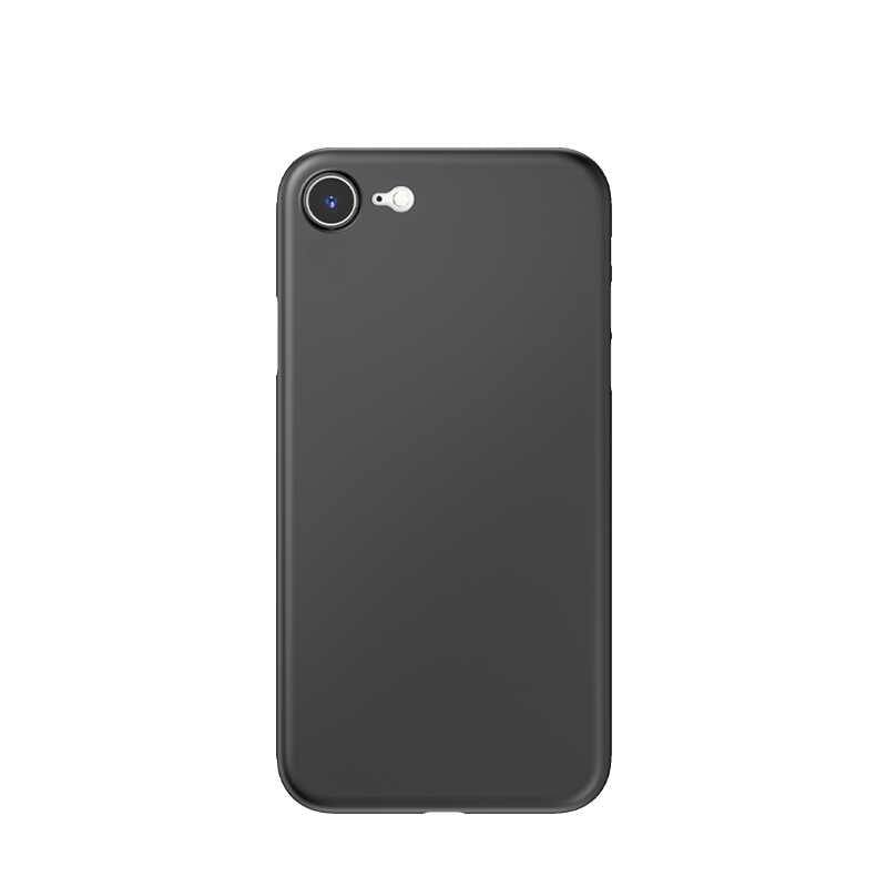 iPhone SE 2022 Kılıf Wiwu Skin Nano PP Kılıf Siyah
