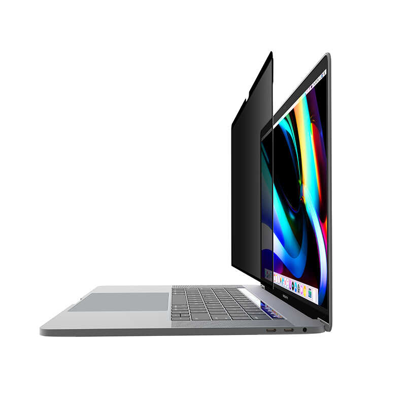 Macbook 13.3' Air 2020 A2337 Wiwu Mıknatıslı Privacy Ekran Koruyucu Siyah