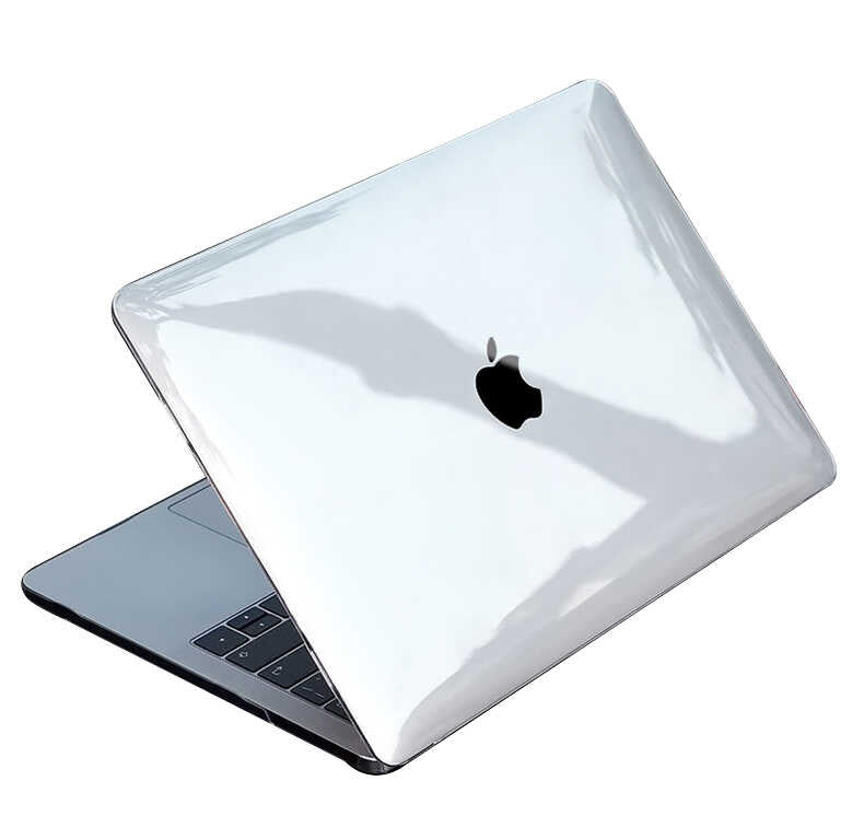 Macbook 13.6' Air 2022 M2 Wiwu Ultra İnce Sararmayan Şeffaf MacBook Crystal iShield Kılıf Renksiz
