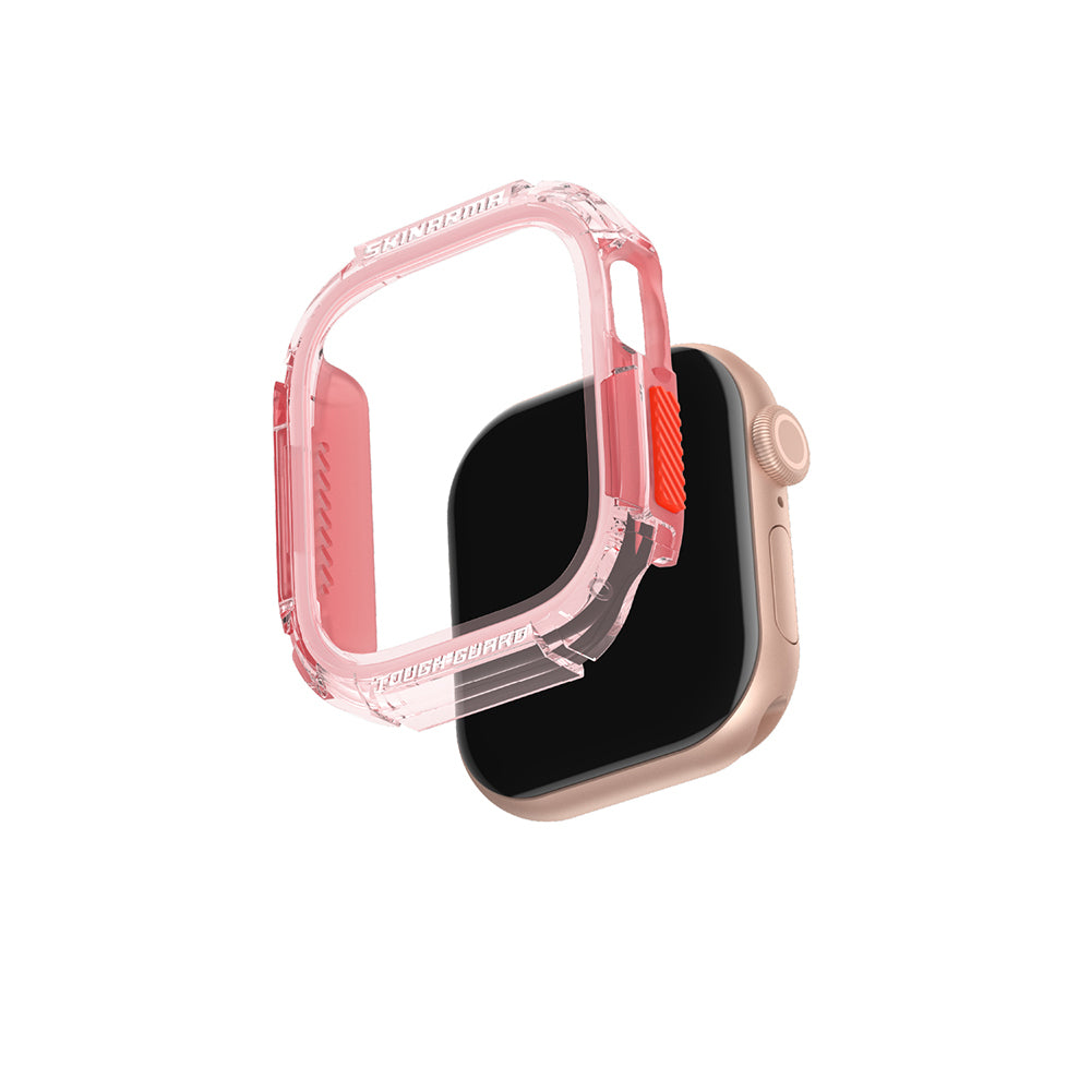 Apple Watch 10 42mm Skinarma Atom TPU Kasa Koruyucu Füme