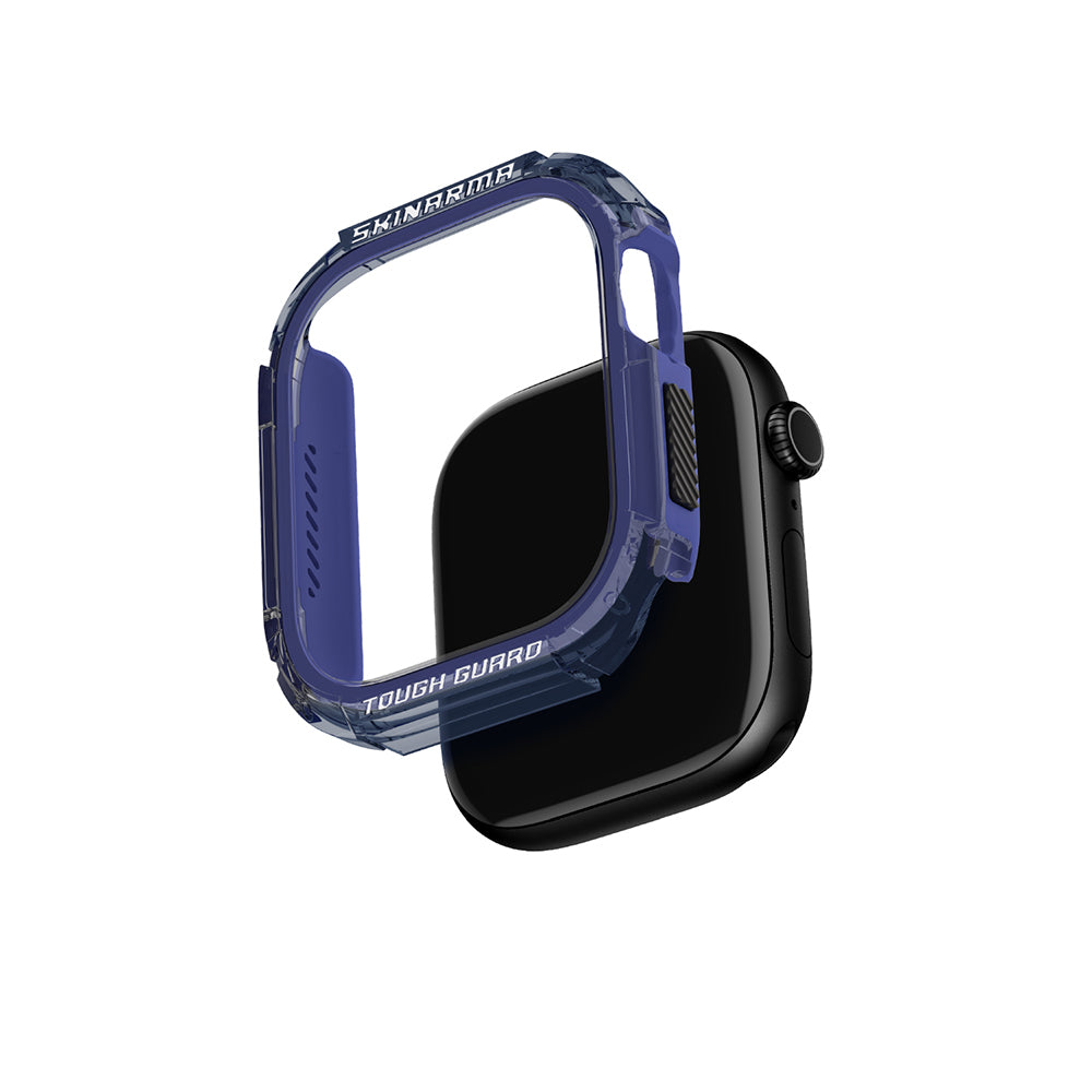 Apple Watch 10 46mm Skinarma Atom TPU Kasa Koruyucu Siyah