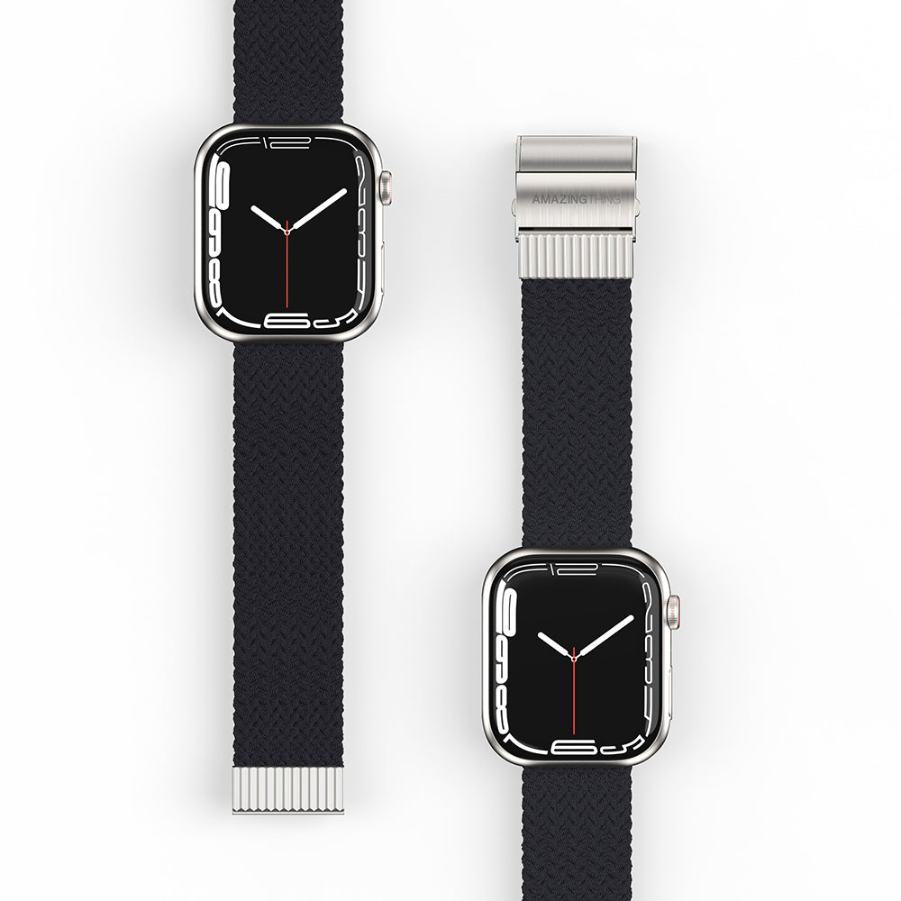 Watch 10 46mm Amazingthing Titan Weave Örgü Sport Kordon Kahverengi
