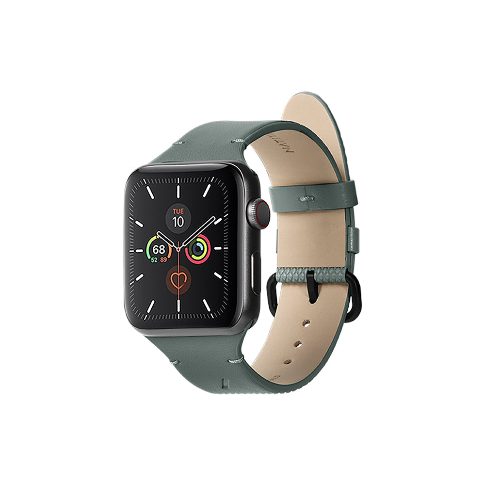 Apple Watch 10 46mm Native Union Classic Serisi Silikon Kordon Yeşil