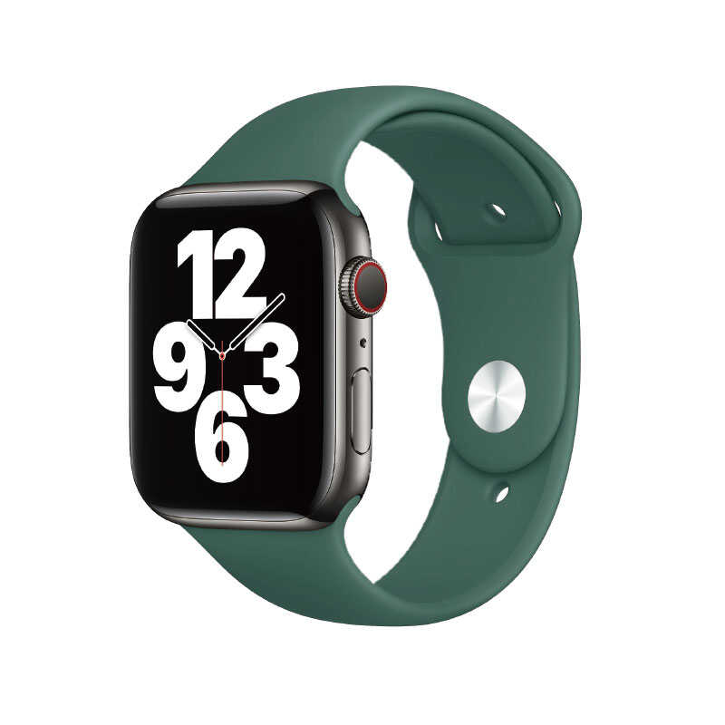 Watch 40mm Wiwu Sport Band Silikon Kordon Yeşil