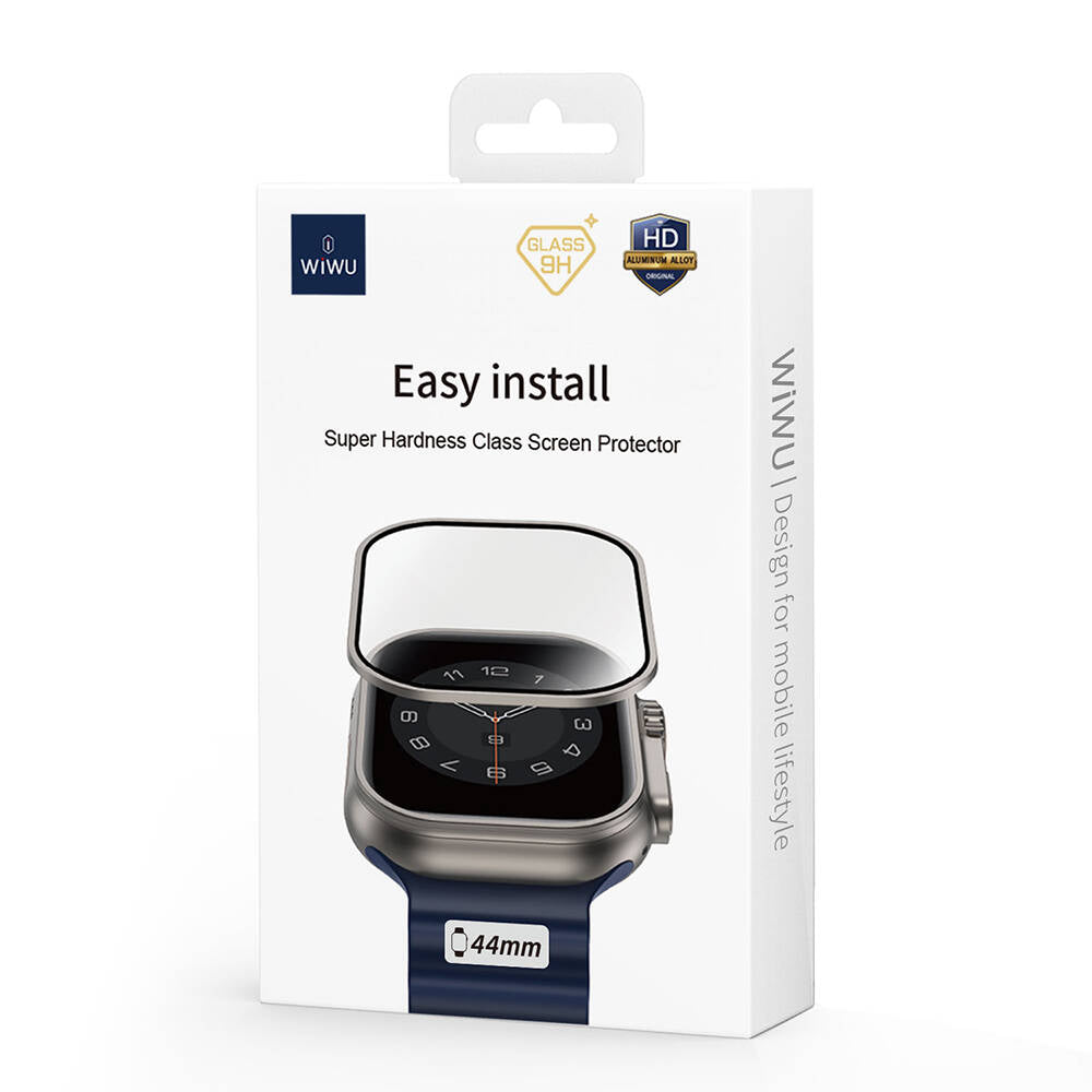 Watch 40mm Wiwu Wi-JD106 Easy Install Akıllı Saat Temperli Cam Ekran Koruyucu Gümüş